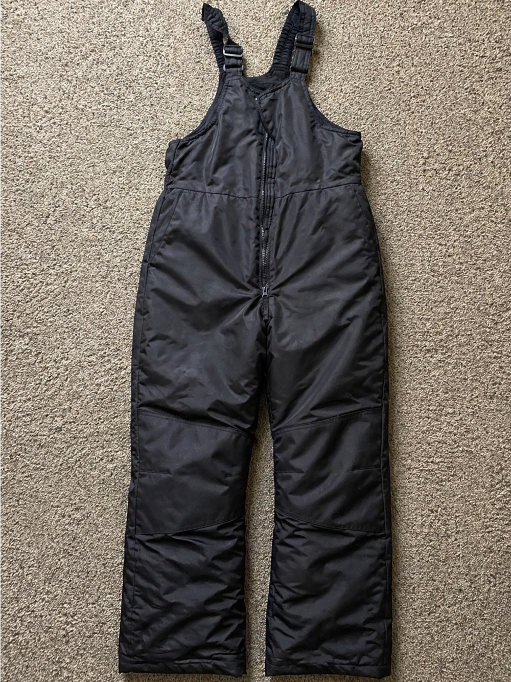 All In Motion Kids XL Black Insulated Snow Bib Pants EUC